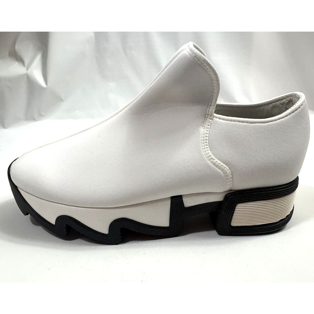iRi NYC White Platform Slip on Athletic Shoes Women's EU 41 US 11 New